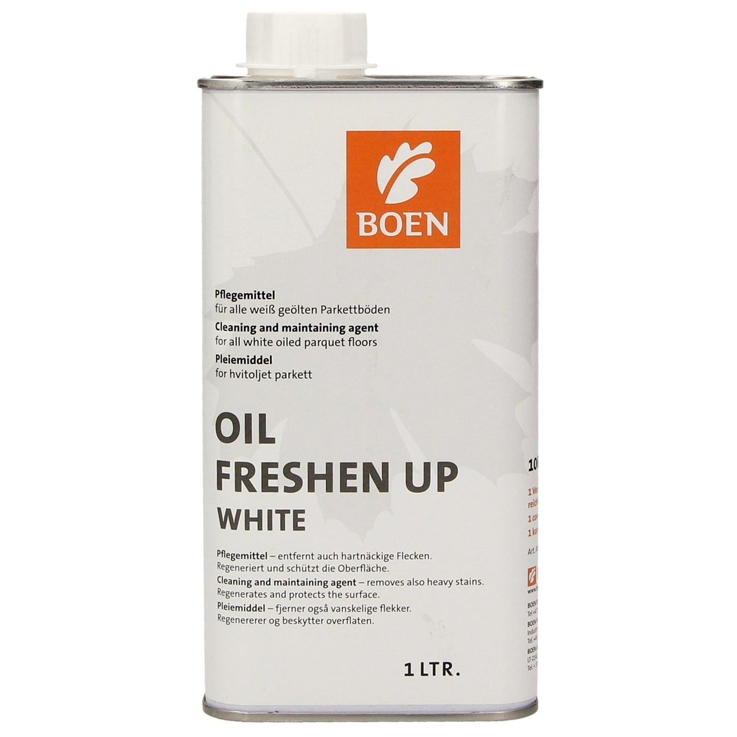 Boen - Oil Freshen Up - White - 1L