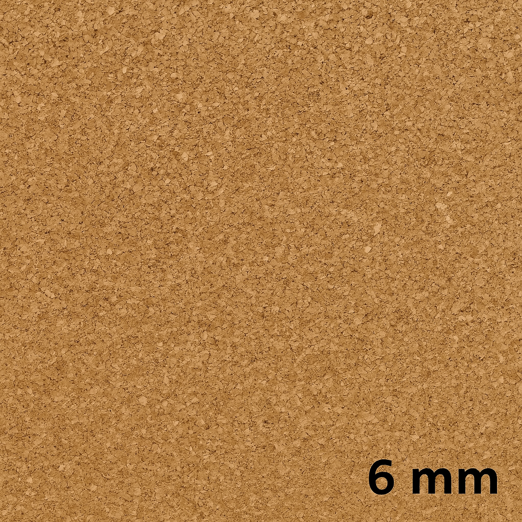 Floor Tek - 6MM - Cork Underlay